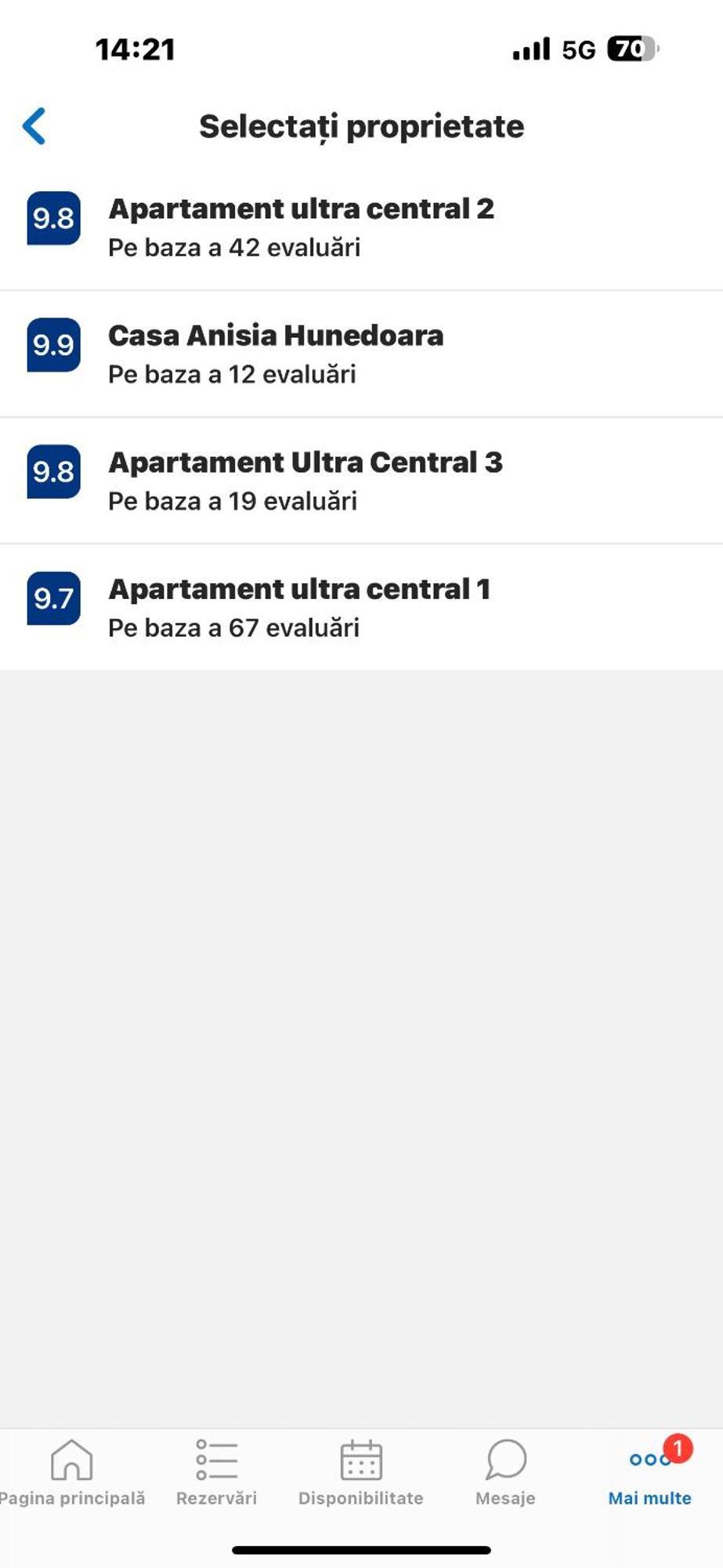 Апартаменти Apartament Ultra Central 1 Хунедоара Екстер'єр фото
